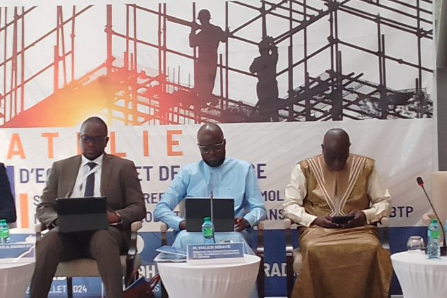 Le fer et le béton seront désormais homologués au Sénégal: Ministère des infrastructures,des